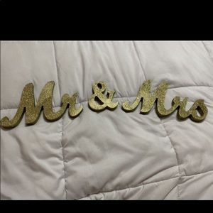 Wedding table topper